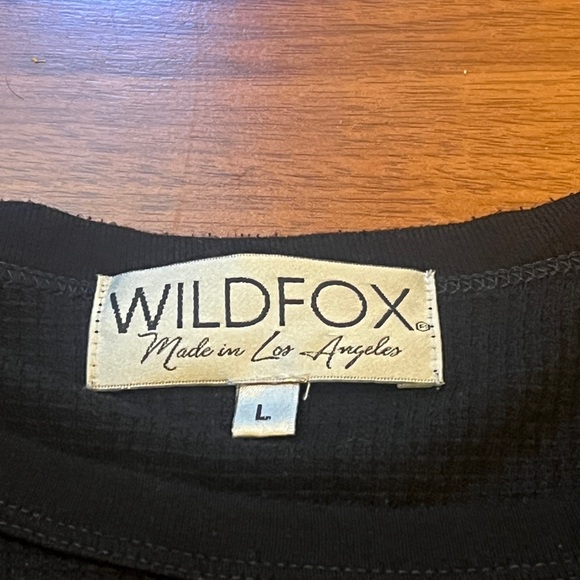 Wildfox Perry Waffle Oversized Tee - Size Large - EUC - Picture 4 of 5